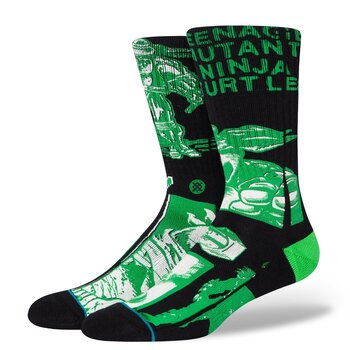 Stance "Teenage Mutant Ninja Turtles" TMNT Crew Socks - Black