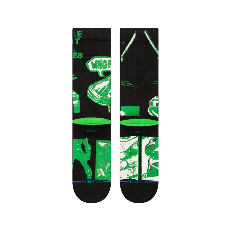 Stance "Teenage Mutant Ninja Turtles" TMNT Crew Socks - Black