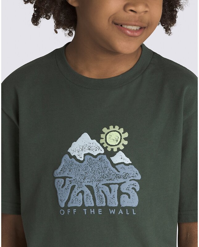 Vans Blue Mountains T-Shirt d'Enfants - Forêt Profonde