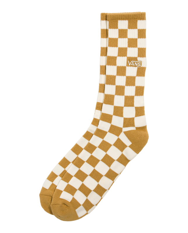 Vans Checkerboard Crew Socks - Wood Thrush