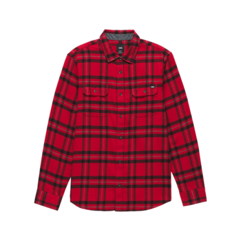 Vans Westminster Buttondown Long Sleeve Shirt - Chili Pepper/Black