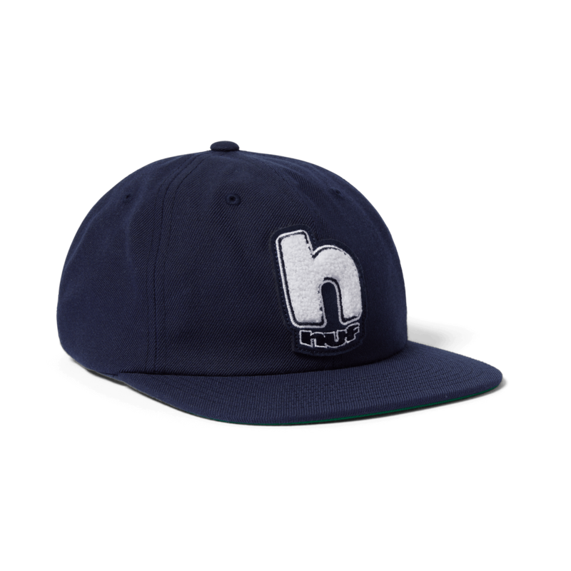HUF Moab H 6 Panel Hat - Navy
