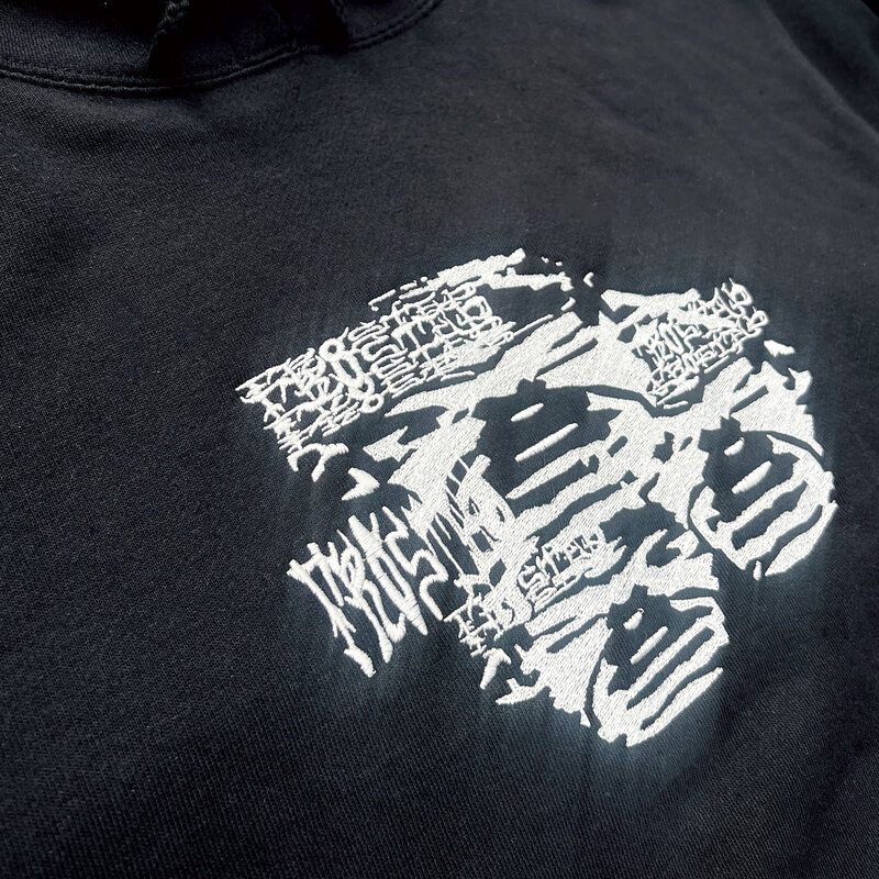 Frosted Monkeyworld Hoodie - Black