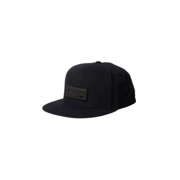 Brixton Steadfast HP Casquette Snapback - Noir/Noir