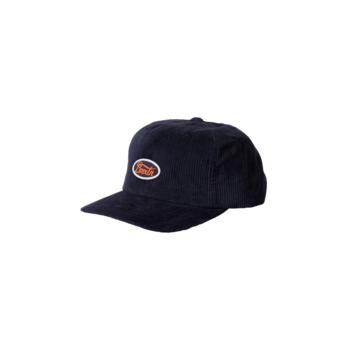 Brixton Parsons LP Cap - Washed Navy/Caution Orange