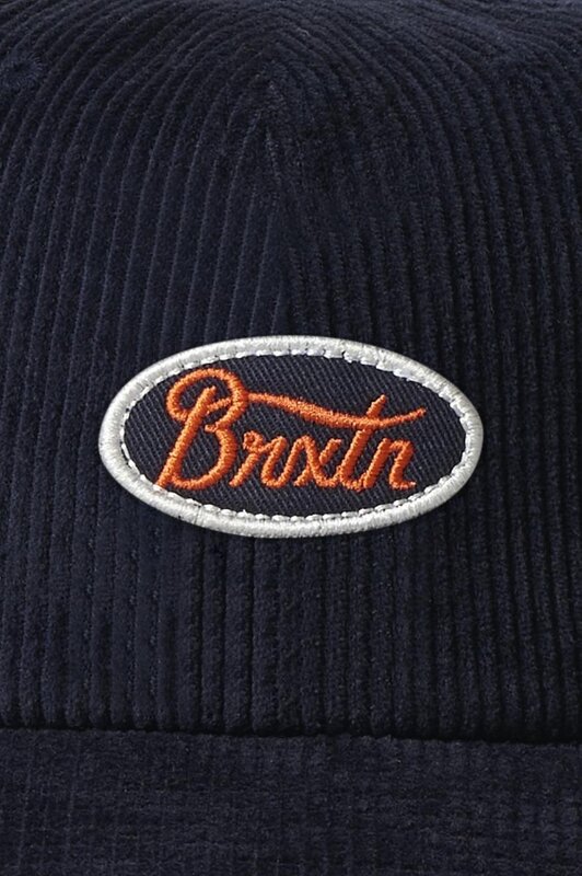Brixton Parsons LP Cap - Washed Navy/Caution Orange