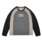Stingwater Moses Panelled Long Sleeve T-Shirt - Black/Gray