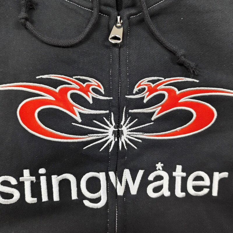 Stingwater Moses Sweat à Capuche Zippé - Noir