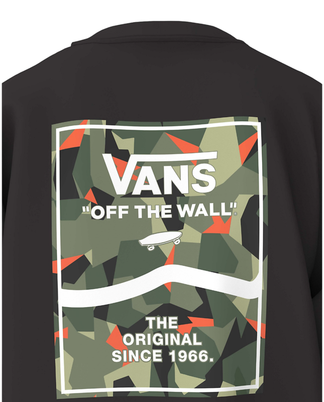 Vans Kids Print Box 2.0 Long Sleeve T-Shirt - Black