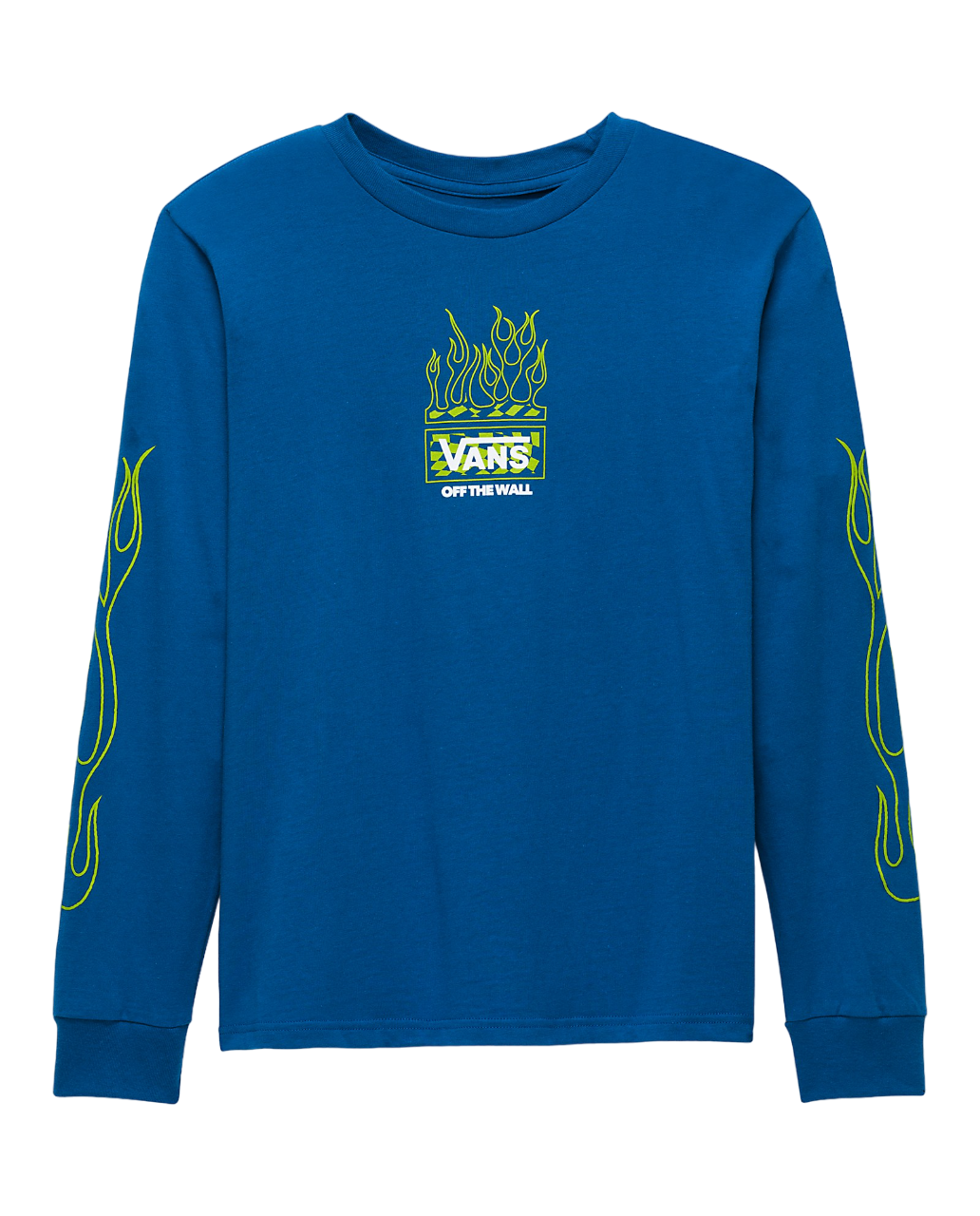 Blue neon vans 2025