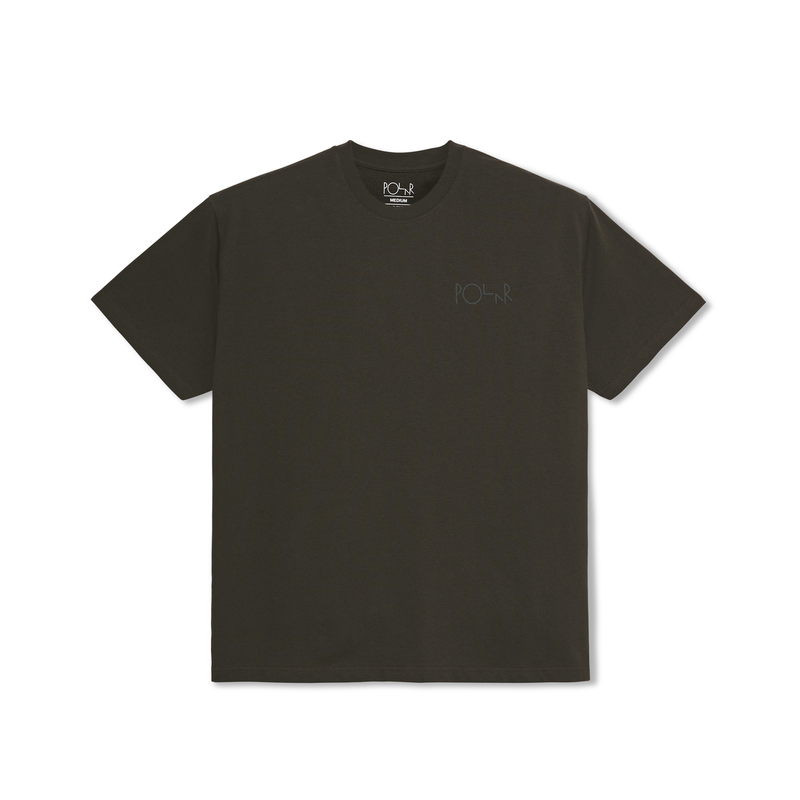 Polar Skate Co. Stroke Logo T-Shirt - Noir Sale