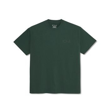 Polar Skate Co. Stroke Logo Tee - Dark Teal