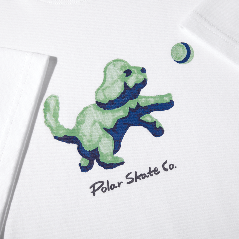 Polar Skate Co. Ball T-Shirt - Blanc