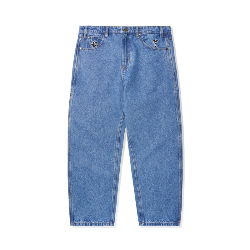 Butter Goods Critter Denim Jeans - Washed Indigo - Palm Isle Skate