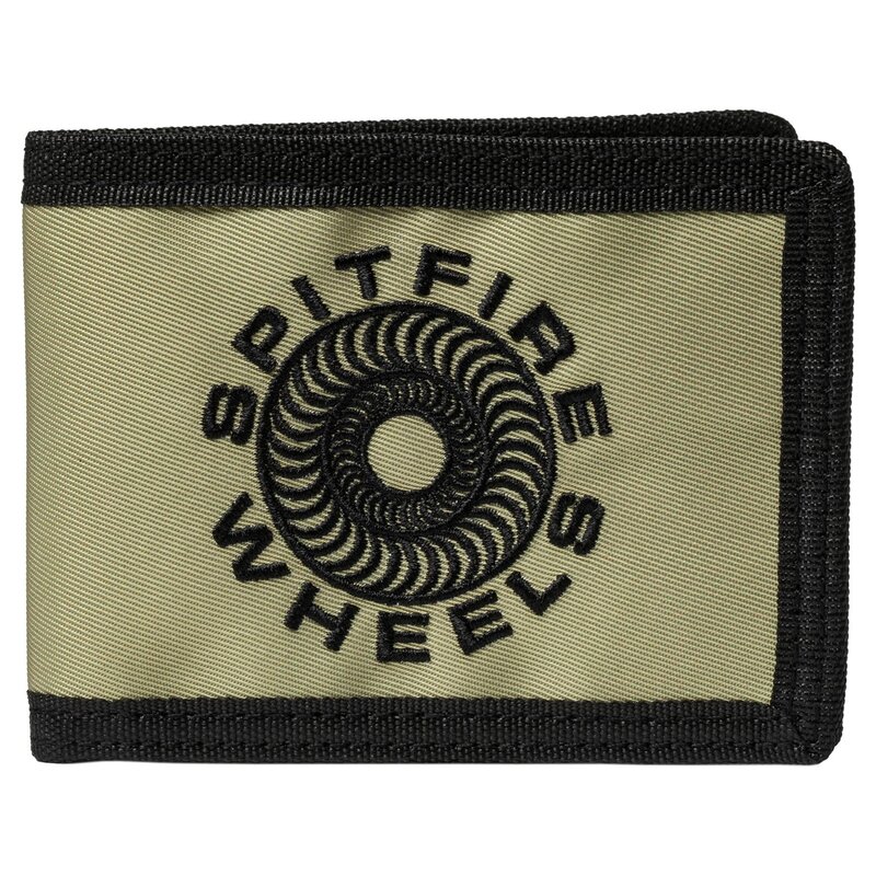 Spitfire Classic '87 Swirl Bi-Fold Wallet - Tan/Black