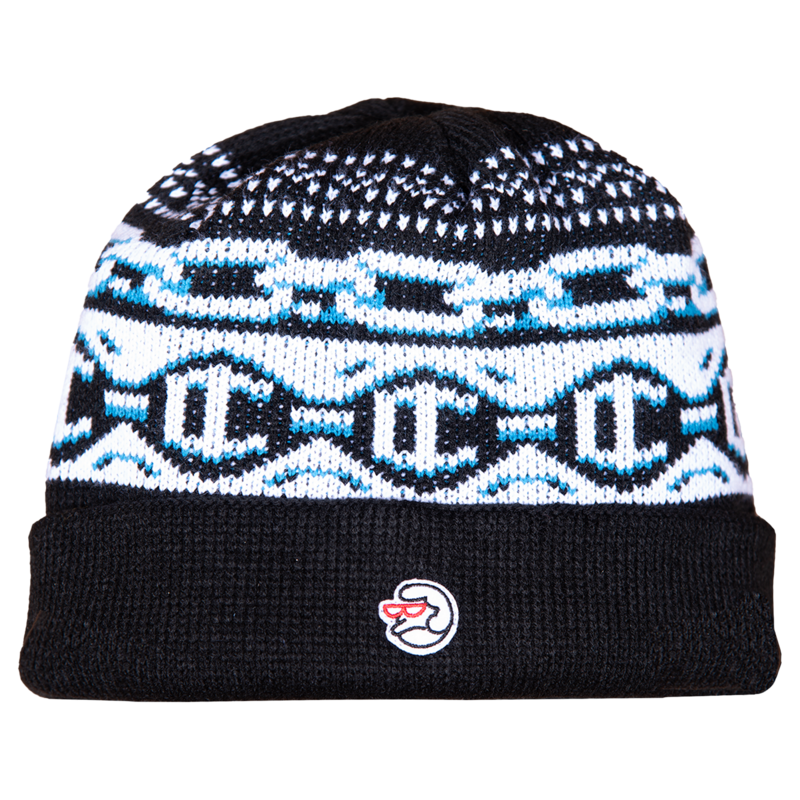 Classic Grip Chain Premium Beanie - Black