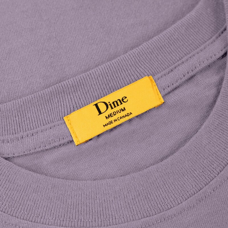 Dime Sunny T-Shirt - Plum Gray