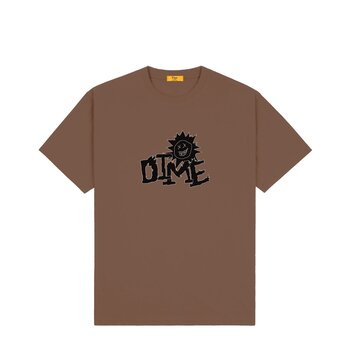 Dime Sunny T-Shirt - Dark Brown