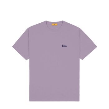 Dime Classic Small Logo T-Shirt - Gris Prune