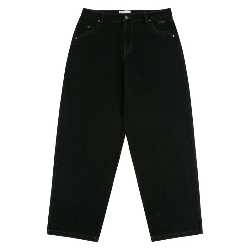 Dime Classic Baggy Denim Pants - Black (Holiday 23)