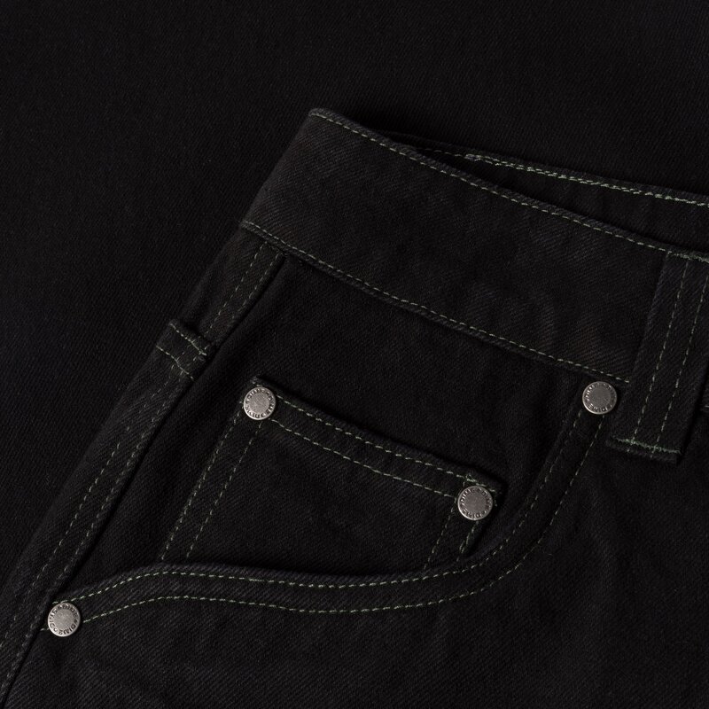 Dime Classic Baggy Denim Pants - Black (Holiday 23)