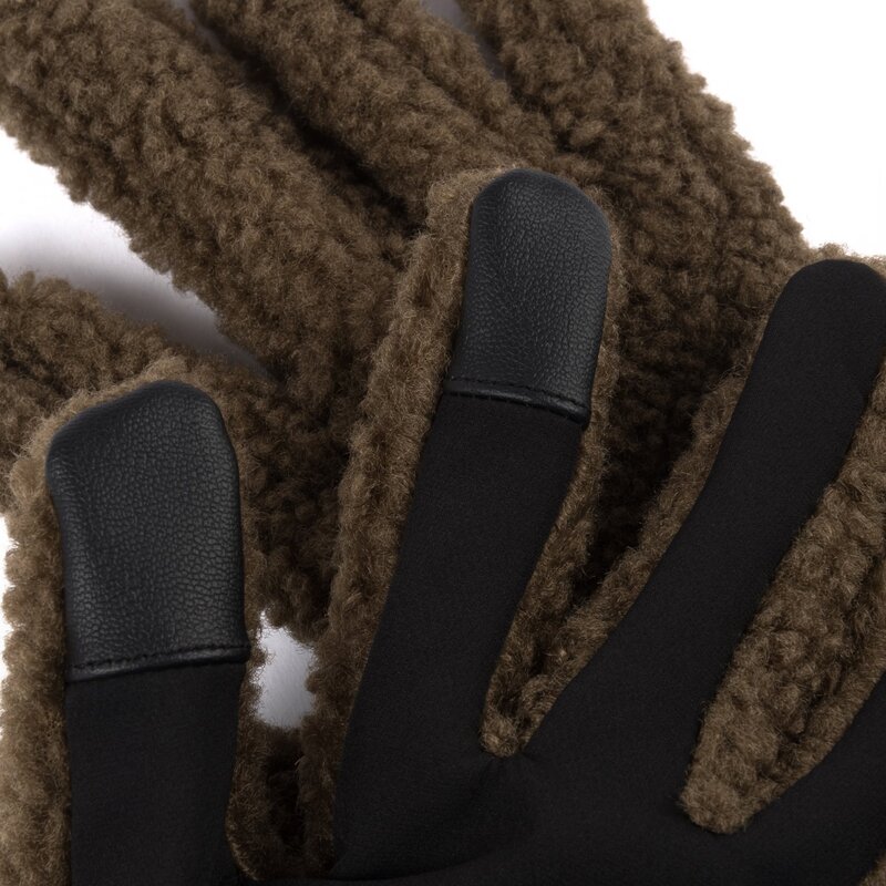 Dime Classic Polar Fleece Gloves - Military Brown