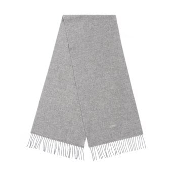 Dime Cashmere Scarf - Light Gray