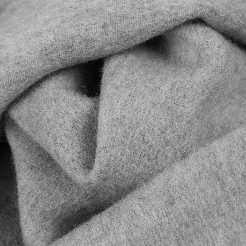 Dime Cashmere Scarf - Light Gray