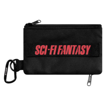 Sci-Fi Fantasy Carry-All Pouch - Black