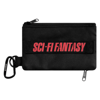 Sci-Fi Fantasy Carry-All Pouch - Black