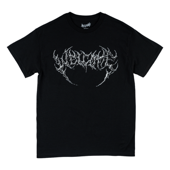 Welcome Chrome Fang Tee - Black