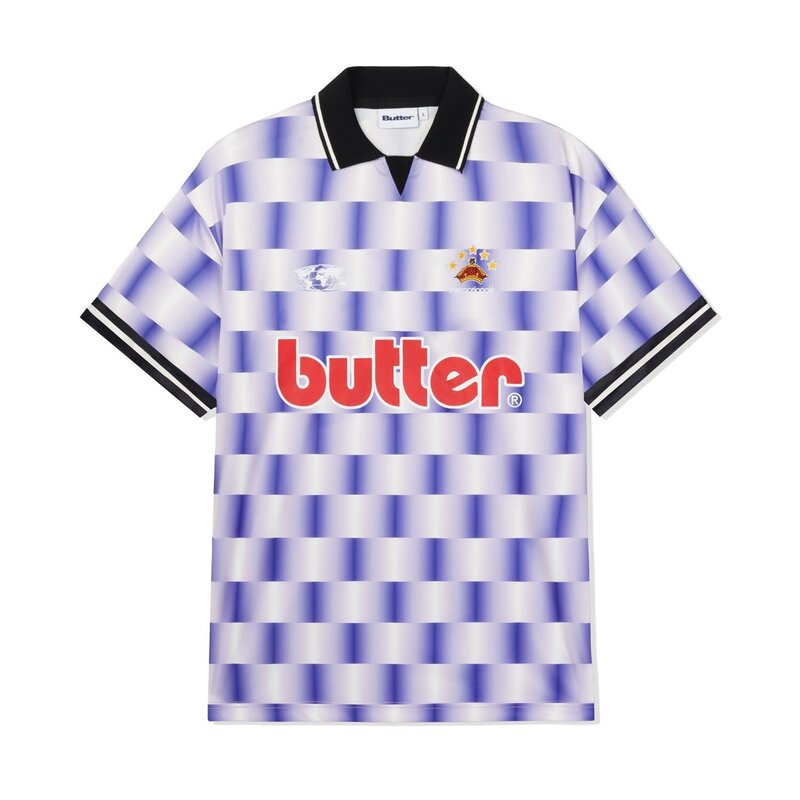 Butter Goods Internationale Jersey - Blue/White