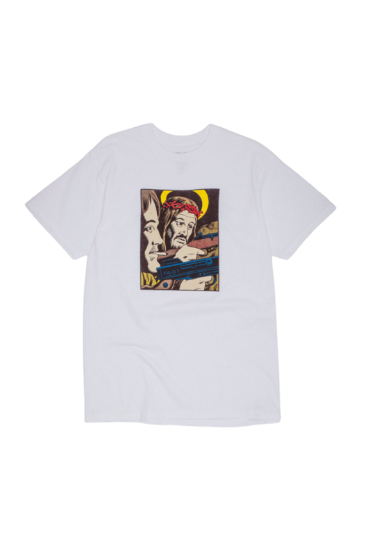Fucking Awesome Holy War T-Shirt - Blanc