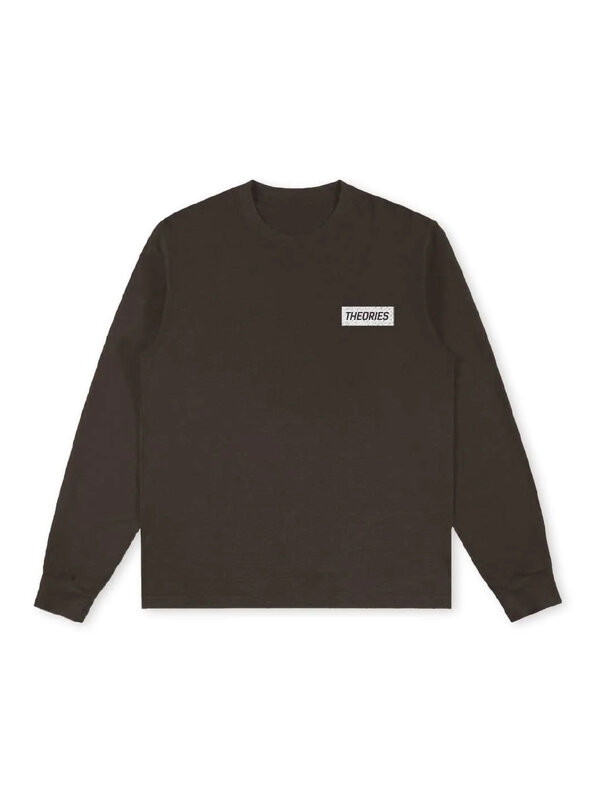 Theories Hand Of Theories L/S Tee - Brown