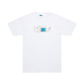 Frog Television Tee - White