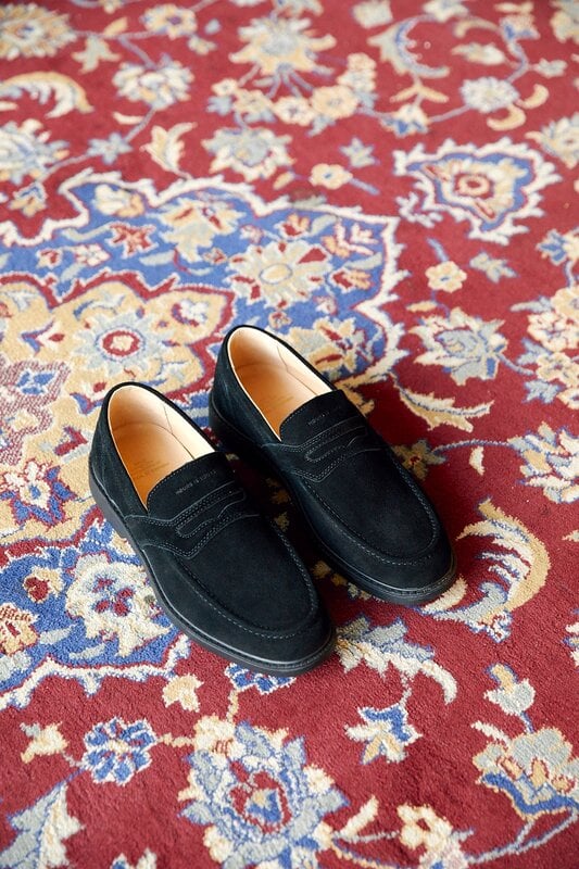 Hours Is Yours Quick Strike Cohiba Penny Loafer - Black