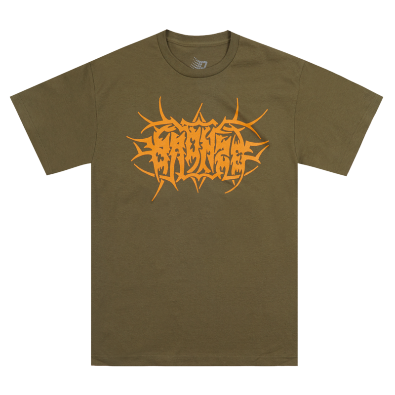 Bronze 56K Tribal Tee - Military Green