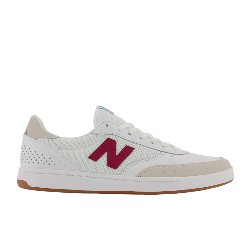 New Balance NB Numeric 440 - White/Burgundy (NM440WBY)