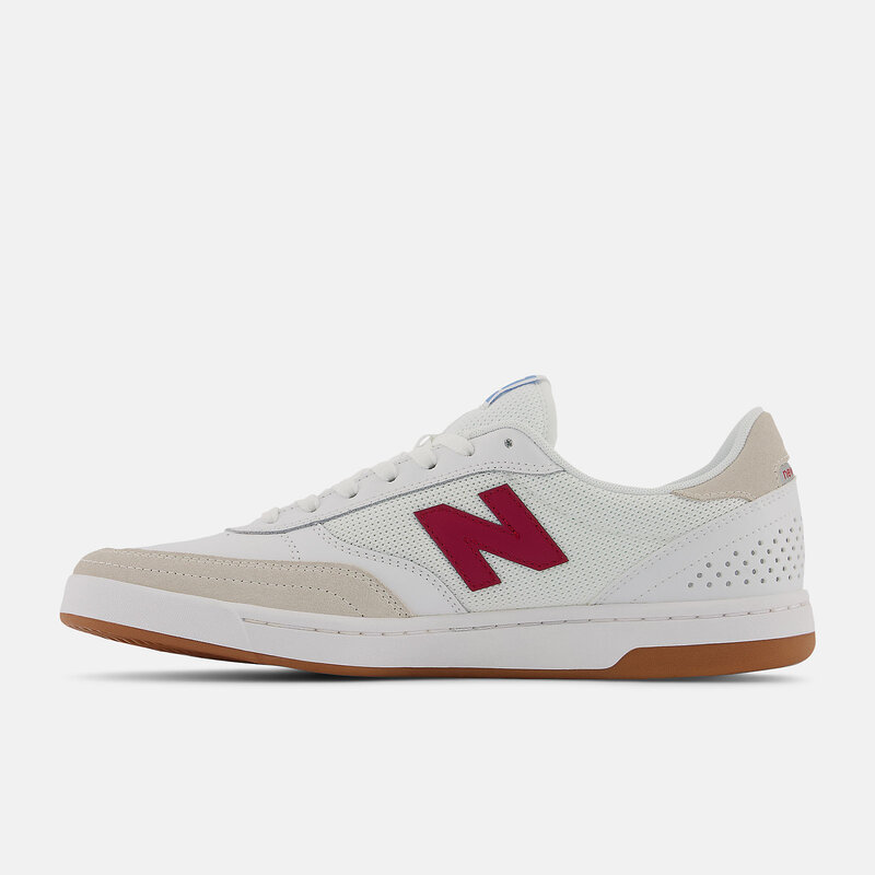 New Balance NB Numeric 440 - White/Burgundy (NM440WBY)