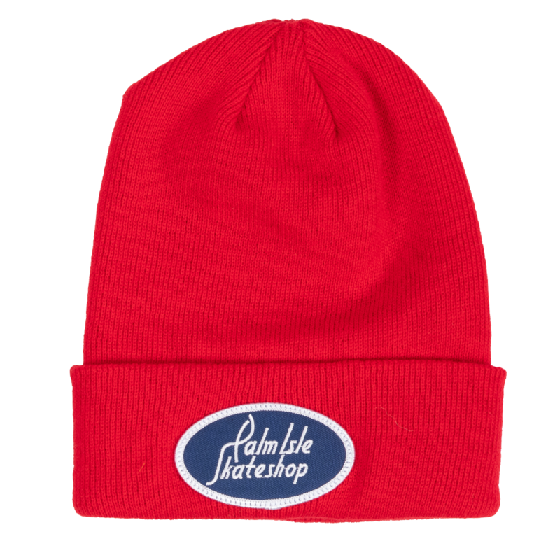 Palm Isle Gas Station Classic Beanie - Red