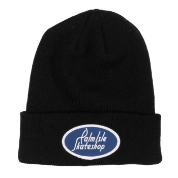 Palm Isle Gas Station Classic Beanie - Black