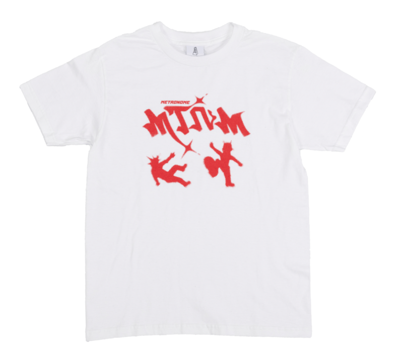 Metronome Starfight T-Shirt - Blanc
