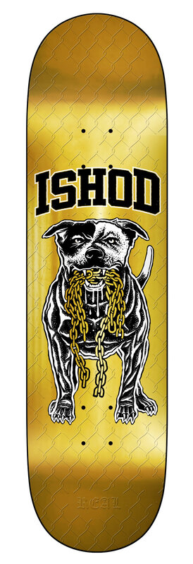 Real Ishod Lucky Dog Skate Shop Day 2024 Deck - 8.5 - Palm Isle Skate Shop