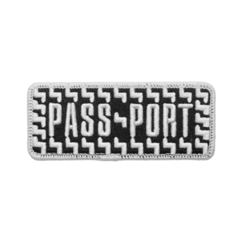 Pass~Port Drain Embroidered Patch