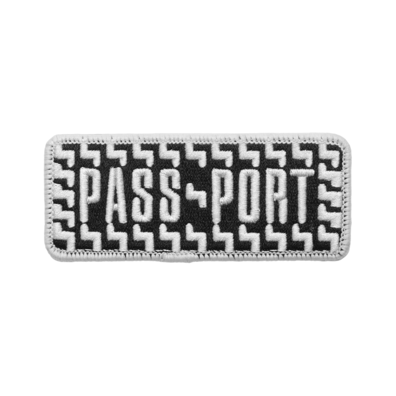 Pass~Port Drain Embroidered Patch