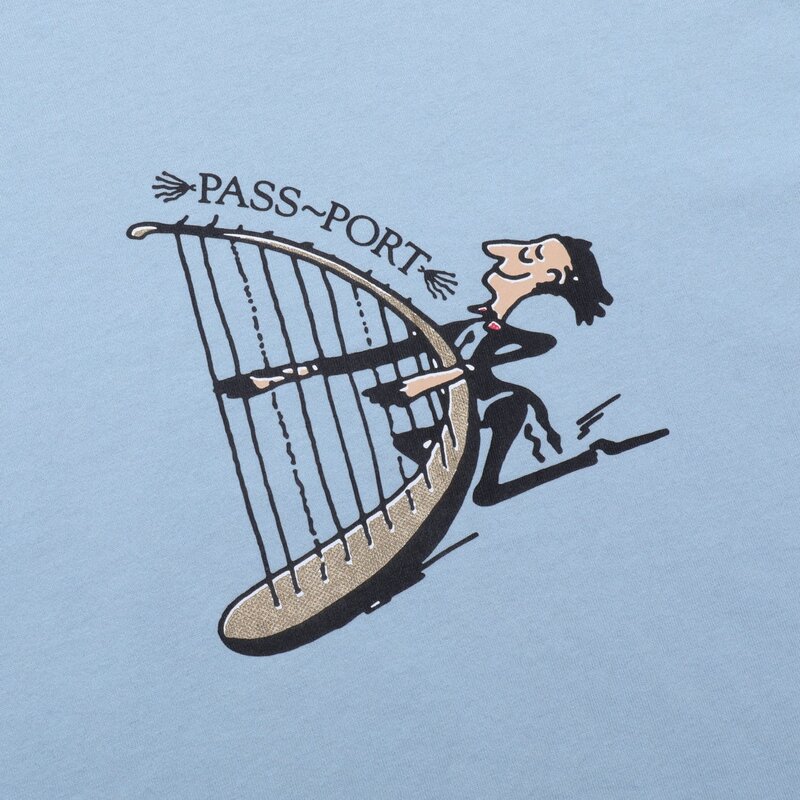 Pass~Port Maestro T-Shirt - Bleu Délavé