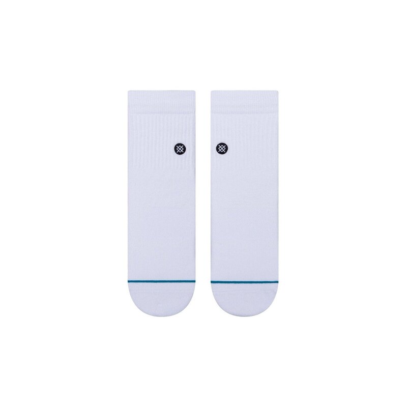 Stance Icon Quarter Socks 3 Pack - White