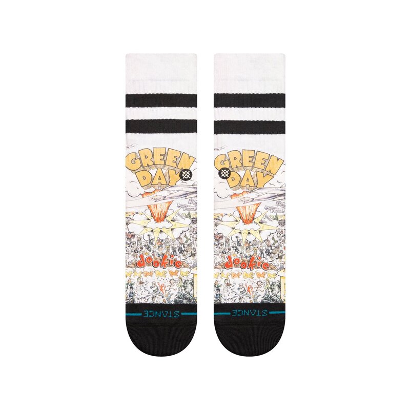 Stance "Green Day" Basket Case Crew Chaussettes - Multi