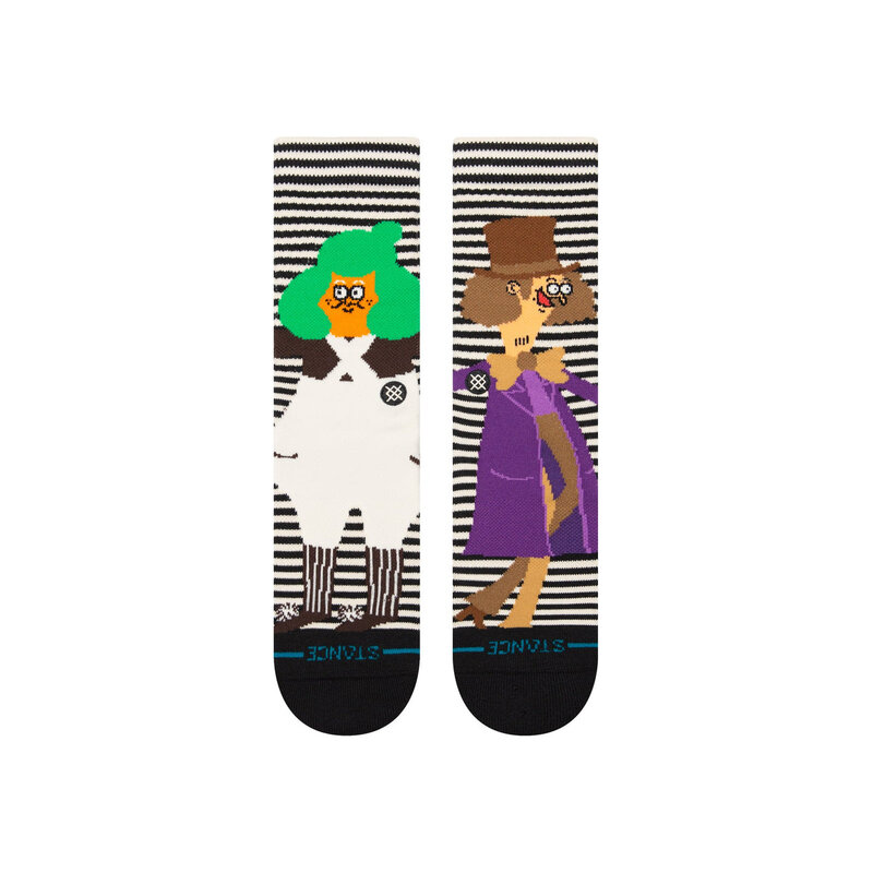 Stance Oompa Loompa Crew Chaussettes - Noir/Blanc