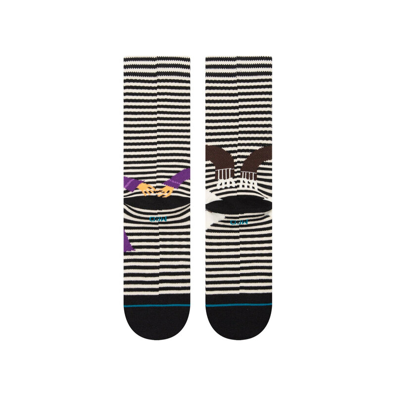 Stance Oompa Loompa Crew Socks - Black/White
